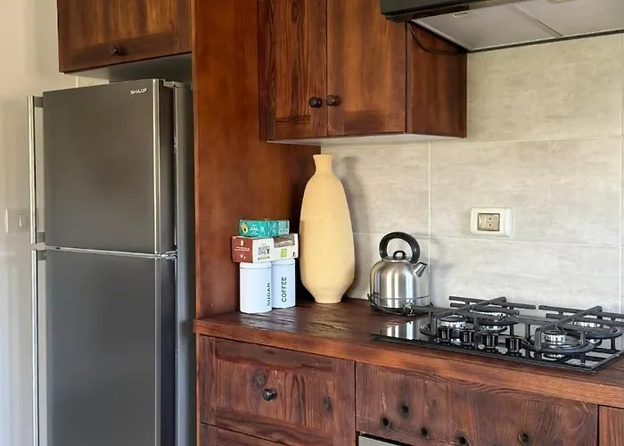 Apartment Stylish Wooden Boho 2br Einbay Direct Pool View Ain Sukhna