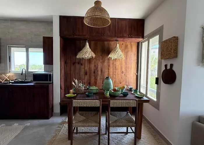 Apartment Stylish Wooden Boho 2br Einbay Direct Pool View Ain Sukhna